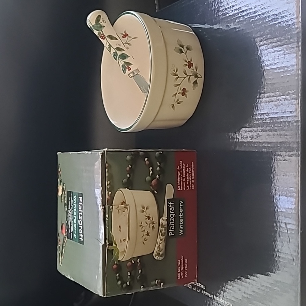 Pfaltzgraff Dip Mix Set with Spreader
